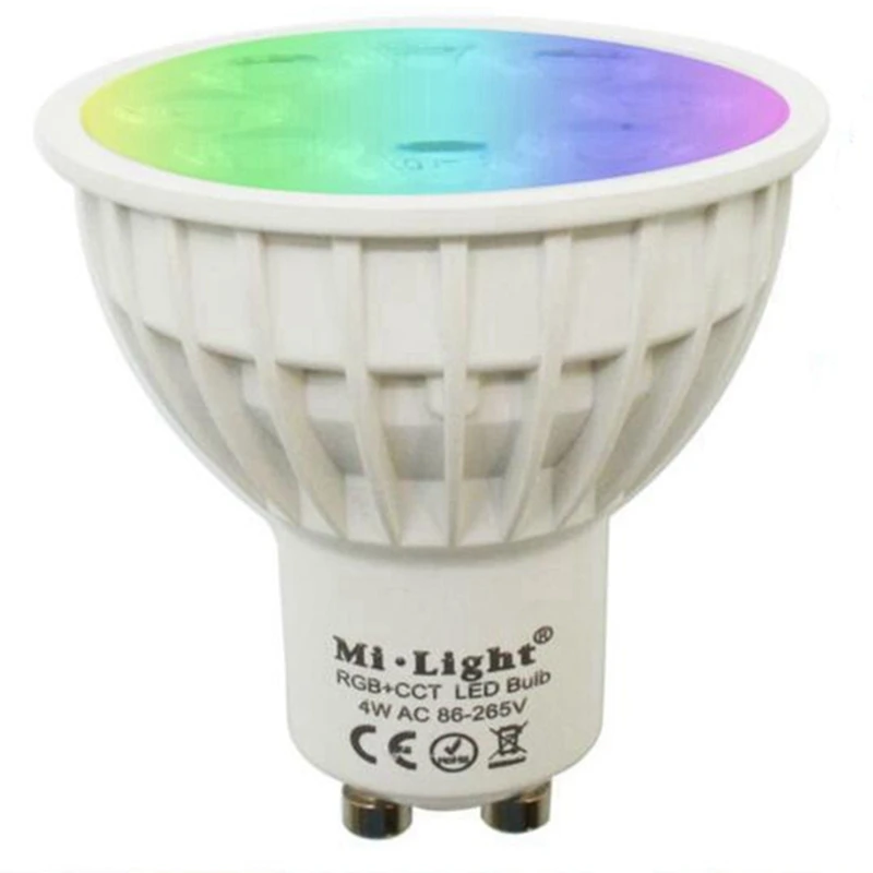 Mi светильник 4 Вт/5 Вт Светодиодная лампа GU10 RGBCCT (RGB + теплый белый белый) RGBW RGBWW