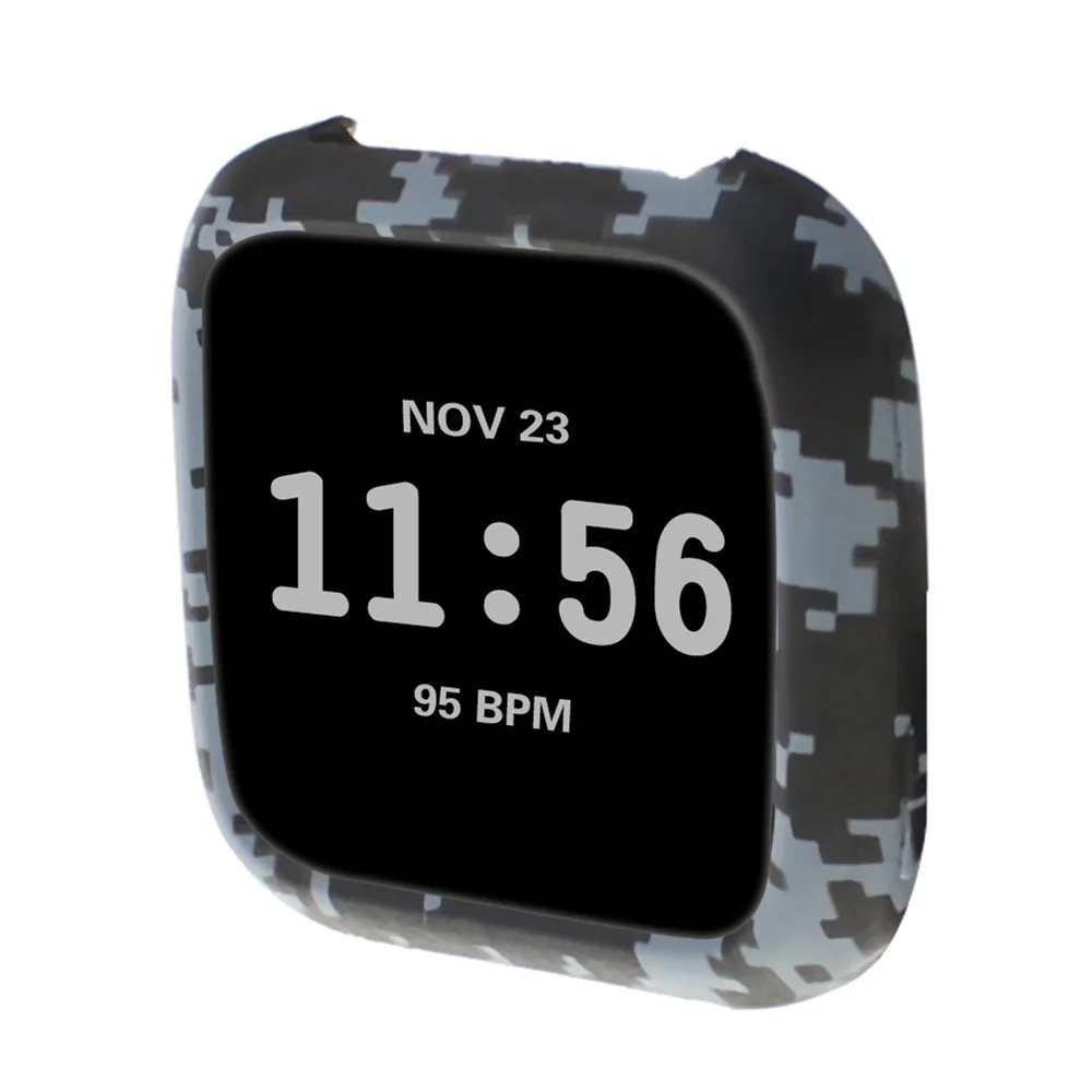 1 шт. силиконовый чехол защитный для часов легкий Fitbit Versa умные часы аксессуары