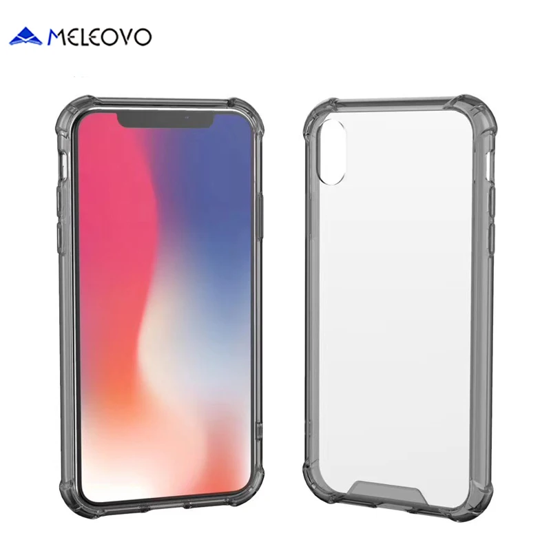 MELEOVO модный бренд Красочные Гибридный противоударный акрил ТПУ чехол для iPhone Xs Max