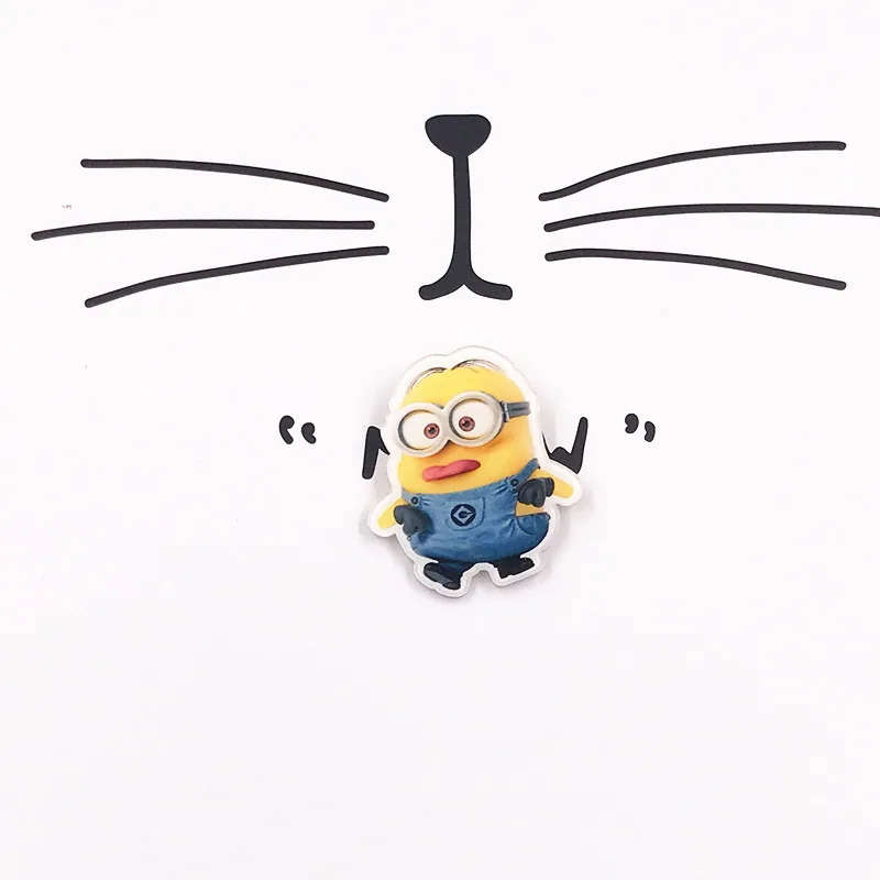1 шт. Kawaii Мультяшные значки Акриловые броши значки булавка на рюкзак DIY ткань одежда сумки декоративные броши подарки для детей