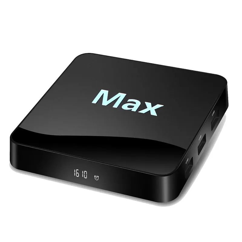 T96 max Android tv Box 9 0 пирог 2 ГБ 16 4 32 4k четырехъядерный S905X2 смарт приставка Встроенный