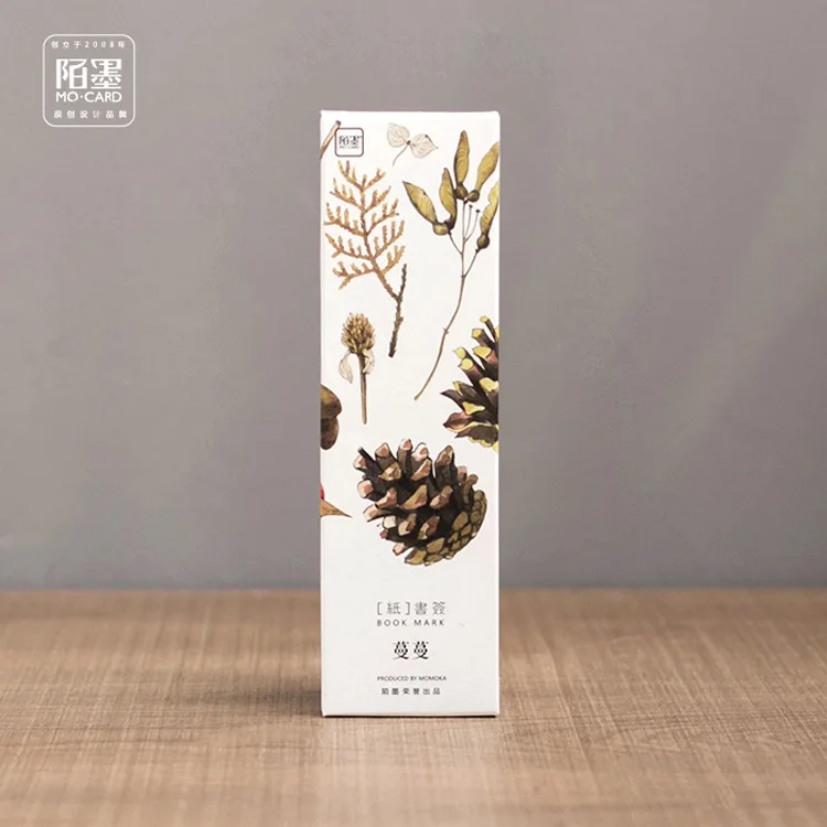 30 шт./упак. различных растительных Закладки Бумага мультфильм Животные рекламных