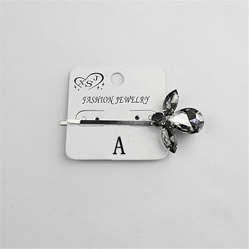 Новое популярное черно-белое сочетание синий серый аксессуар для волос