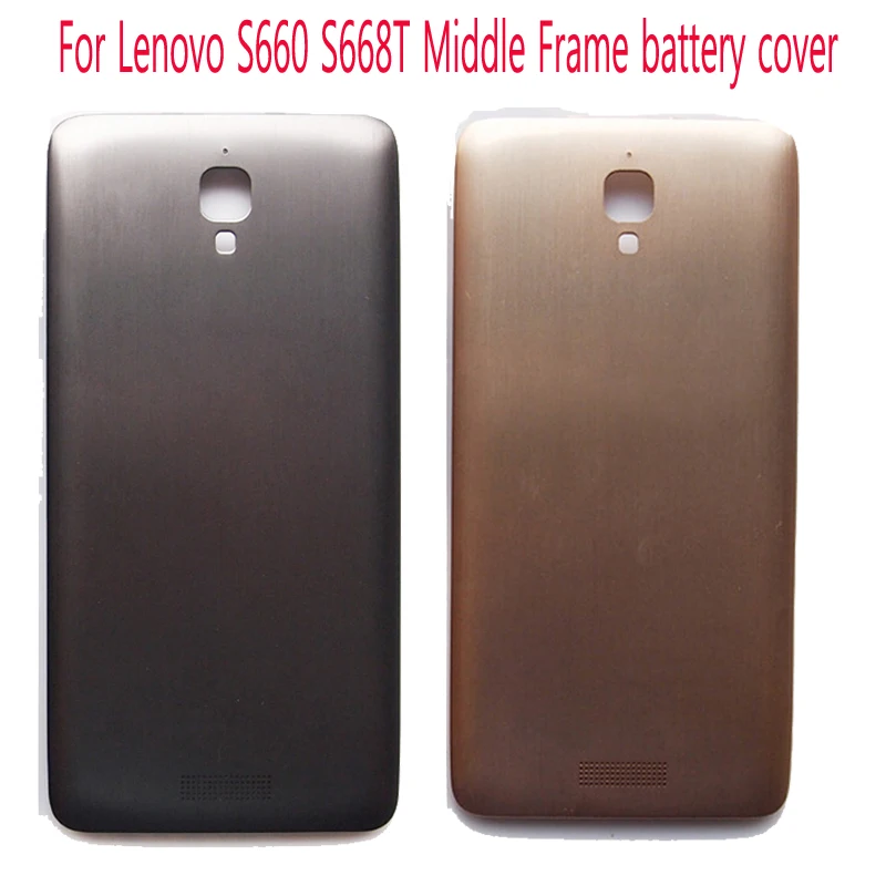 Оригинальная крышка батарейного отсека задняя Корпус для Lenovo S660 S668T средняя