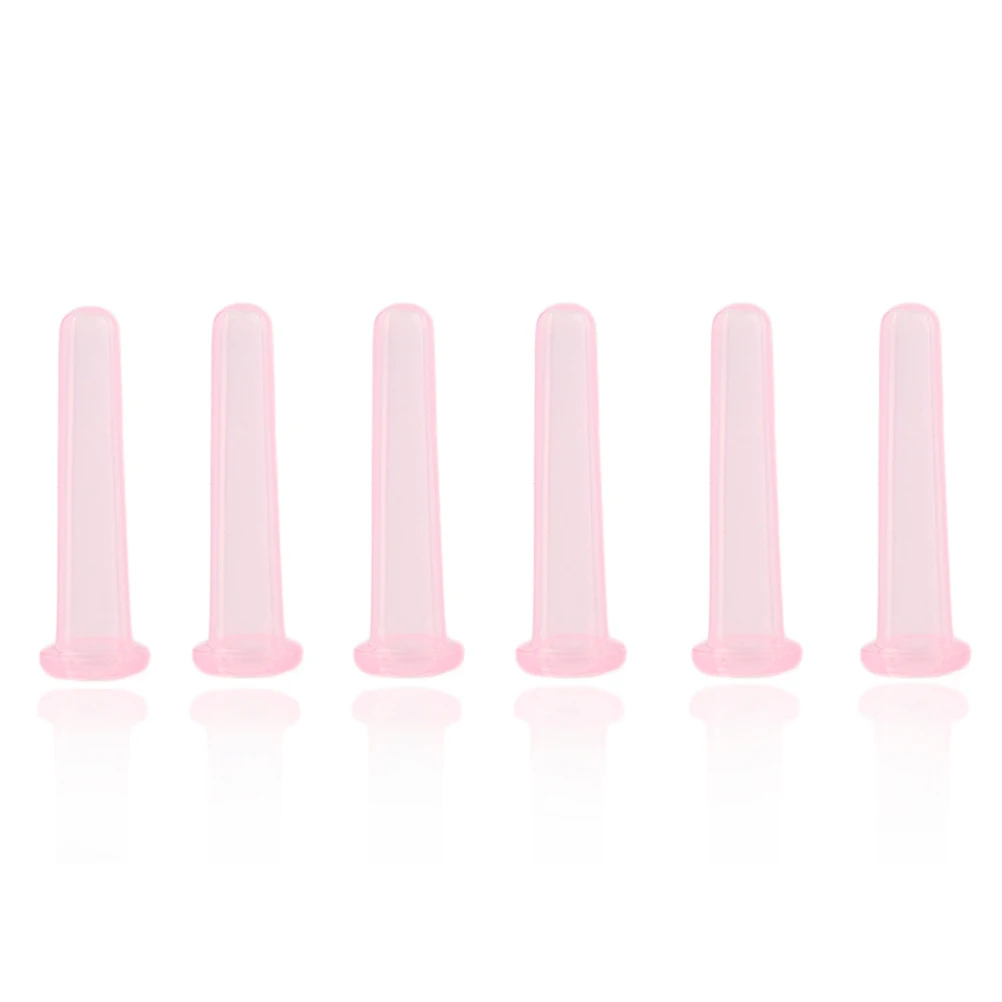 1 pc Vacuum Body Massage Helper Anti Cellulite Silicone Cupping Cups Family Health Care Massage Face Neck Medical Pump Suction - Цвет: 6
