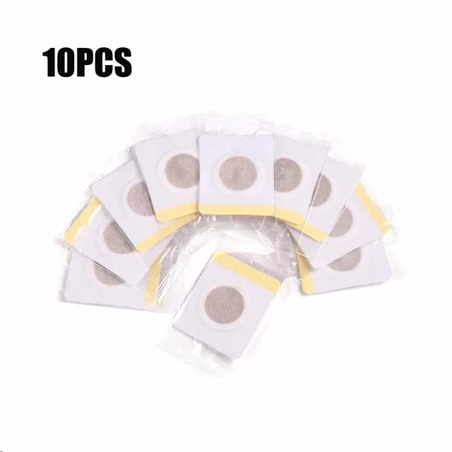 10pcs Магнитные патчи для похудения в брюшной полости, паста для похудения, наклейки для пупка, чтобы расслабить детоксикацию тела, для улучшения здоровья сна, набор инструментов, Прямая поставка - Цвет: 10pcs