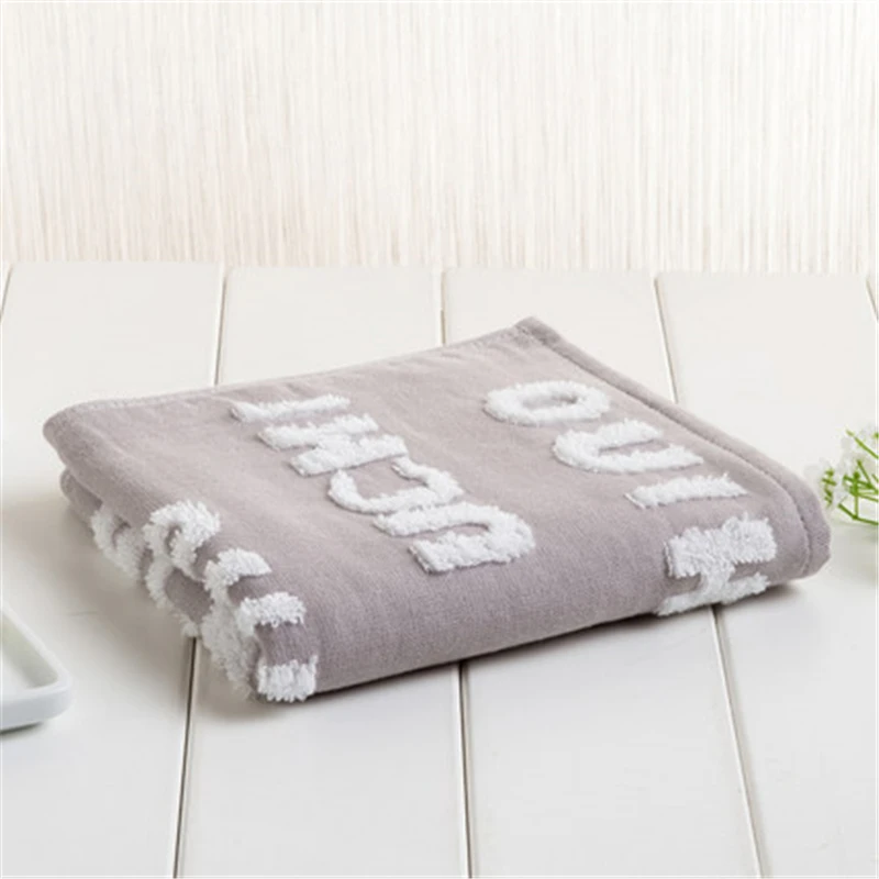 Hotel plain coloured towels for men and women jacquard | Дом и сад