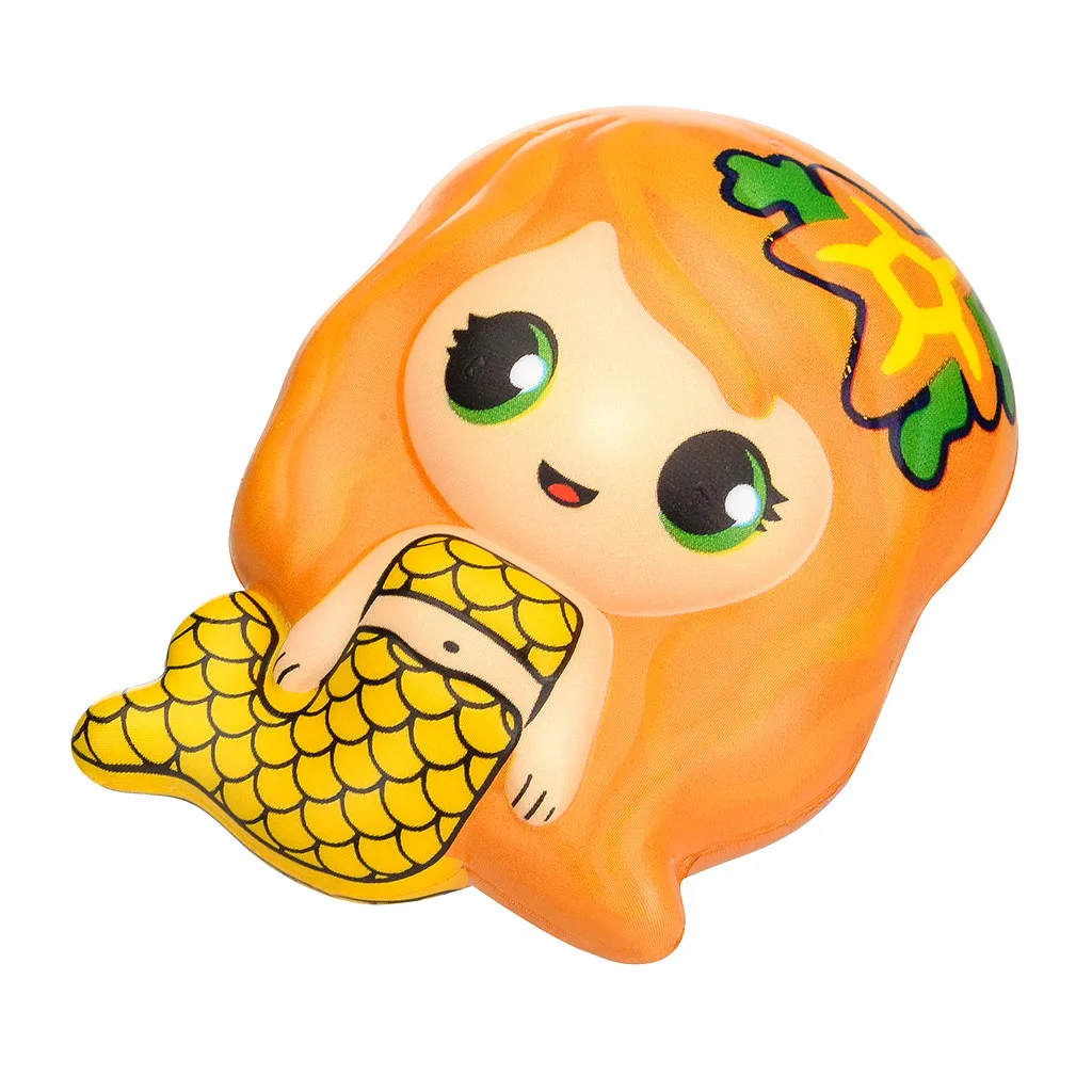 Кавайная мягкая игрушка Русалка мягкая игрушка мягкий медленно поднимающийся крем ароматизированный антистресс Декор подарки мягкая игрушка антистресс