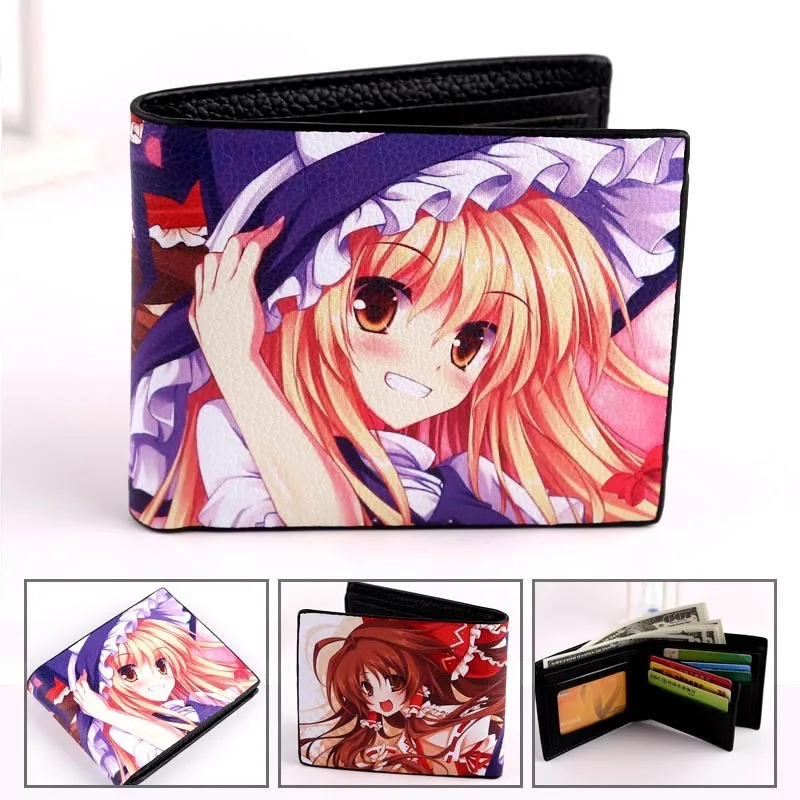 Комикс аниме Miku / Himouto/Touhou Project /Yatogami Tohka Lovelive kotory Minami кошелек пу короткий