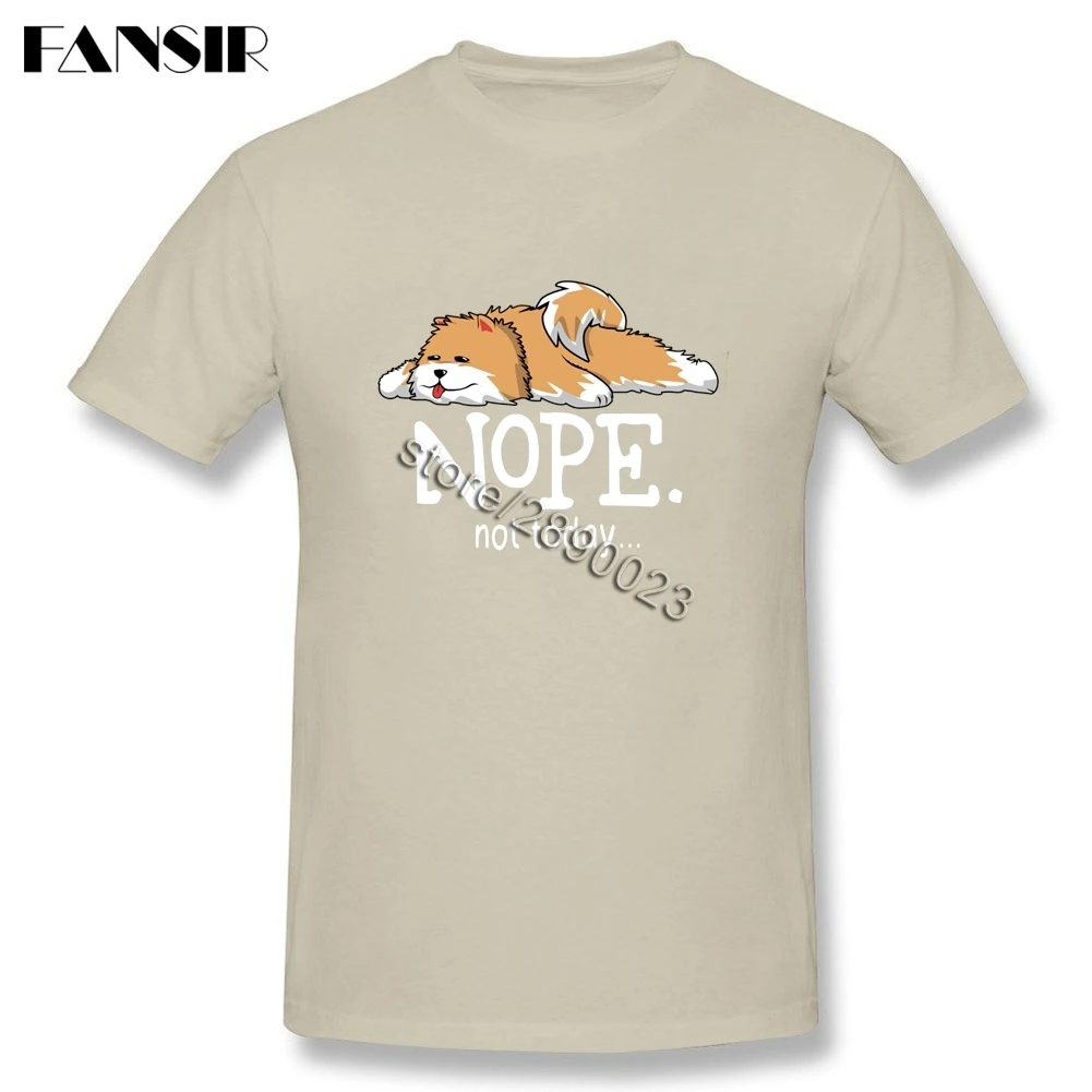 Шпиц футболка с короткими рукавами на резиновой подошве Мужские летние Camiseta