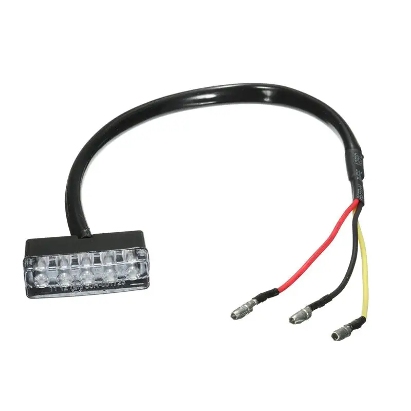 12V Универсальный мотоцикл квадроцикл мини 5 светодиодный задний фонарь остановка хода сигнал стоп-сигнал