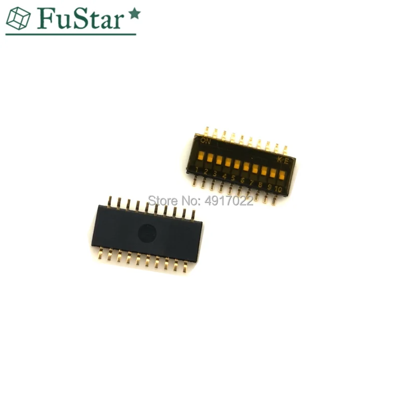 5 шт./лот переключатель SMT SMD Dip шаг 1 27 мм 2 ряда 4 контакта положения 8 контактов