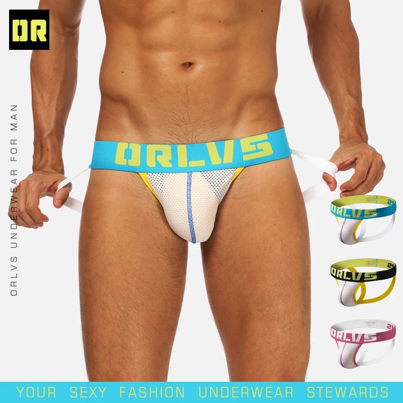 C мужское нижнее белье для геев бандаж сексуальный танга Hombre сетчатые стринги