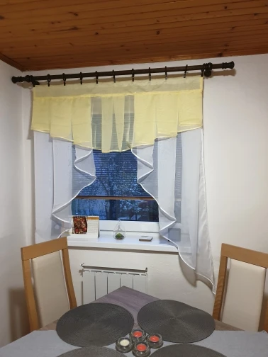 Flying тюлевые кухонные занавески для балкона окна в римском стиле плиссированный