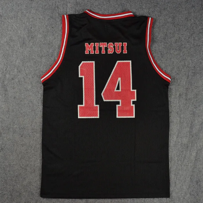 SLAM DUNK костюм для косплея Shohoku номер 14 Hisashi Mitsui без рукавов баскетбольная майка