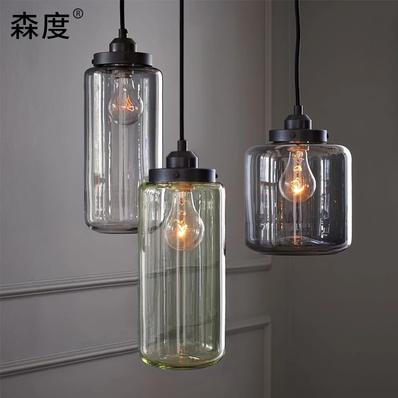 Современный подвесной светильник в виде железного шкива с 3/5/7 головками