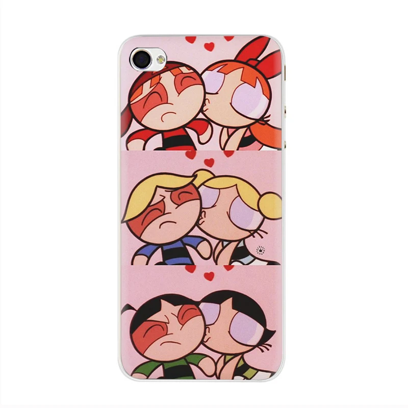 H12 Жесткий чехол для телефона Powerpuff Girls для iphone 5 5s 5C SE 6 6s 7 8 plus X XR XS 11 Pro Max - Цвет: H12