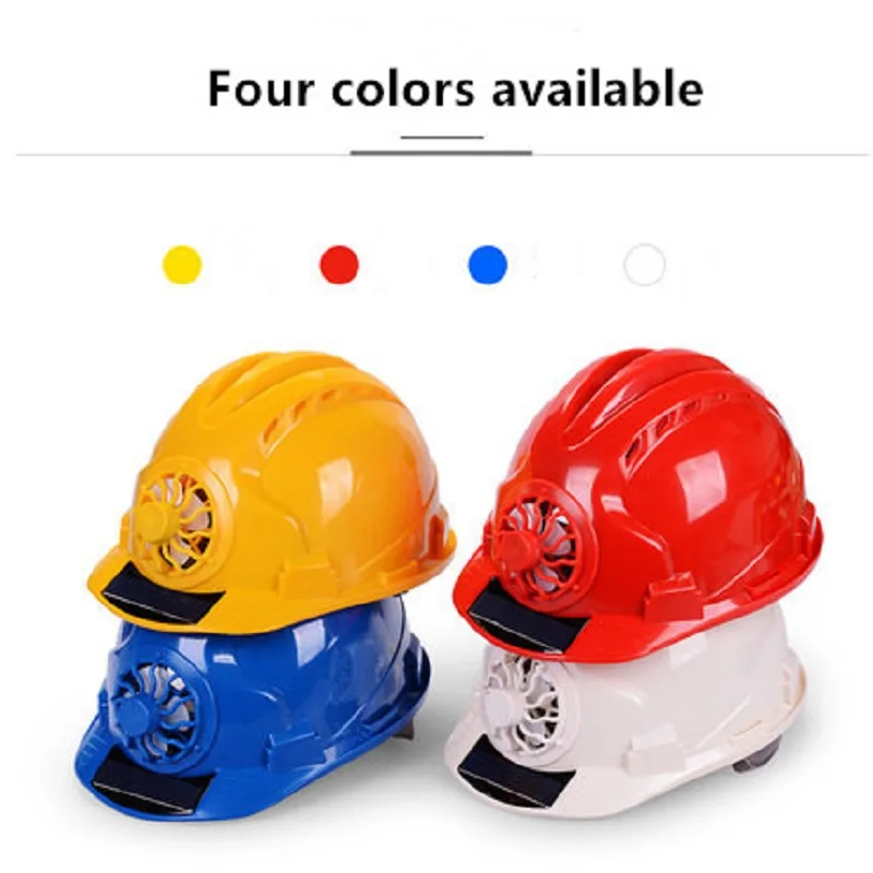 Шлем Вентилятора на солнечной энергии устойчивая Защитная крышка из АБС