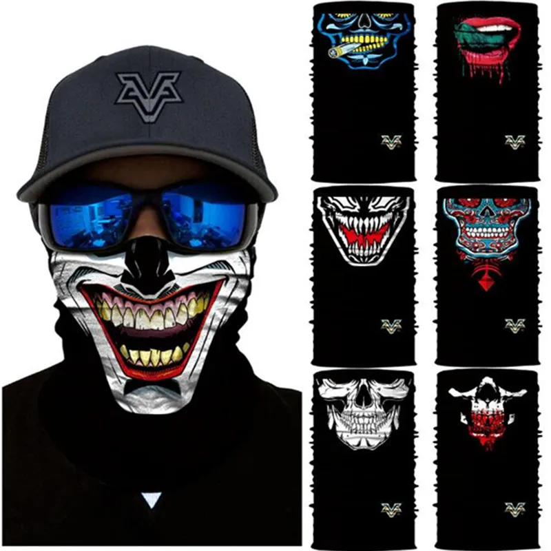 3D Harley мотоциклетная маска наездника персонализированная печать велосипедная