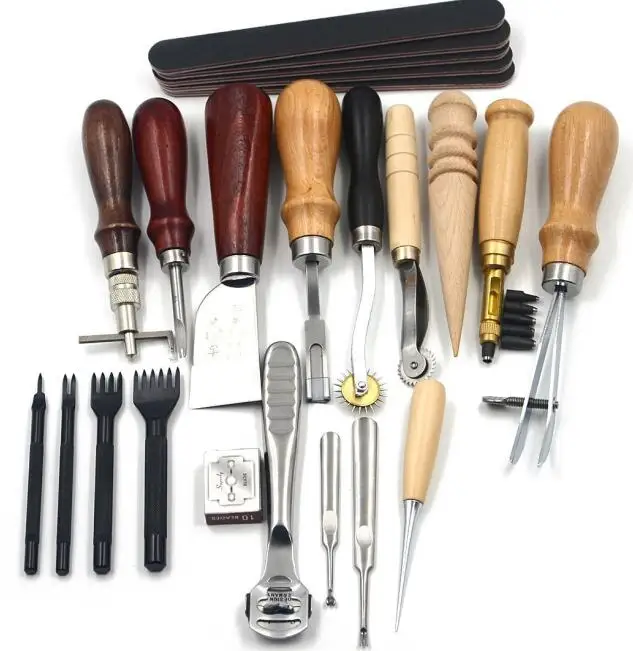 Розничная продажа 18 шт./компл. дырокол для ремня игла кожи дрифтовый штифт