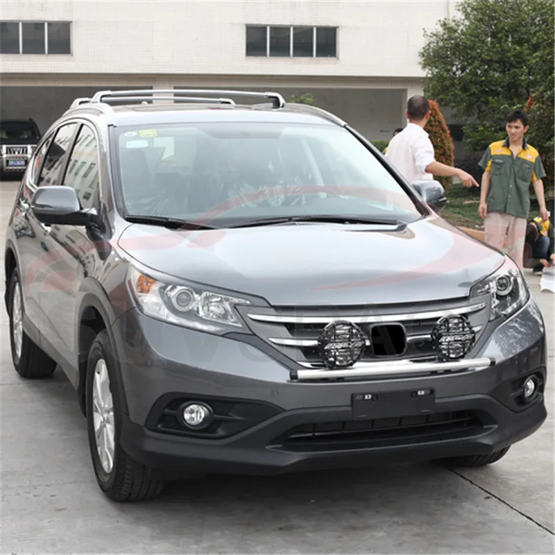 Серебряная стойка для крыши перекладина крестовина Подходит HONDA CRV CR V 2012 2016 2