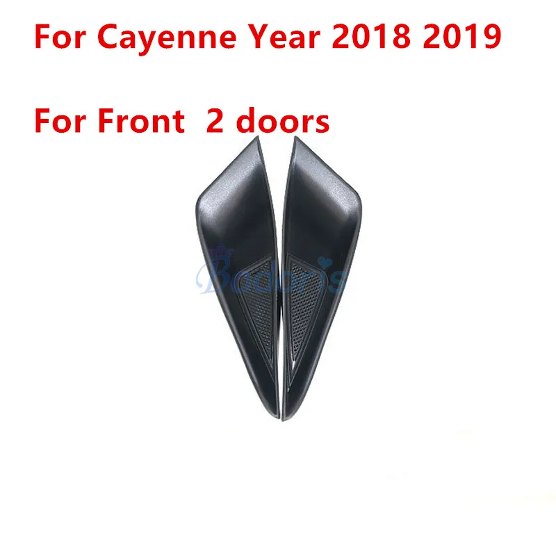 Front For 2018 2019 Дверной держатель подлокотник ящик для хранения перчаток консоль Органайзер лоток автомобиль 2011- для Porsche Cayenne Стайлинг Аксессуары - Название цвета: Front For 2018 2019