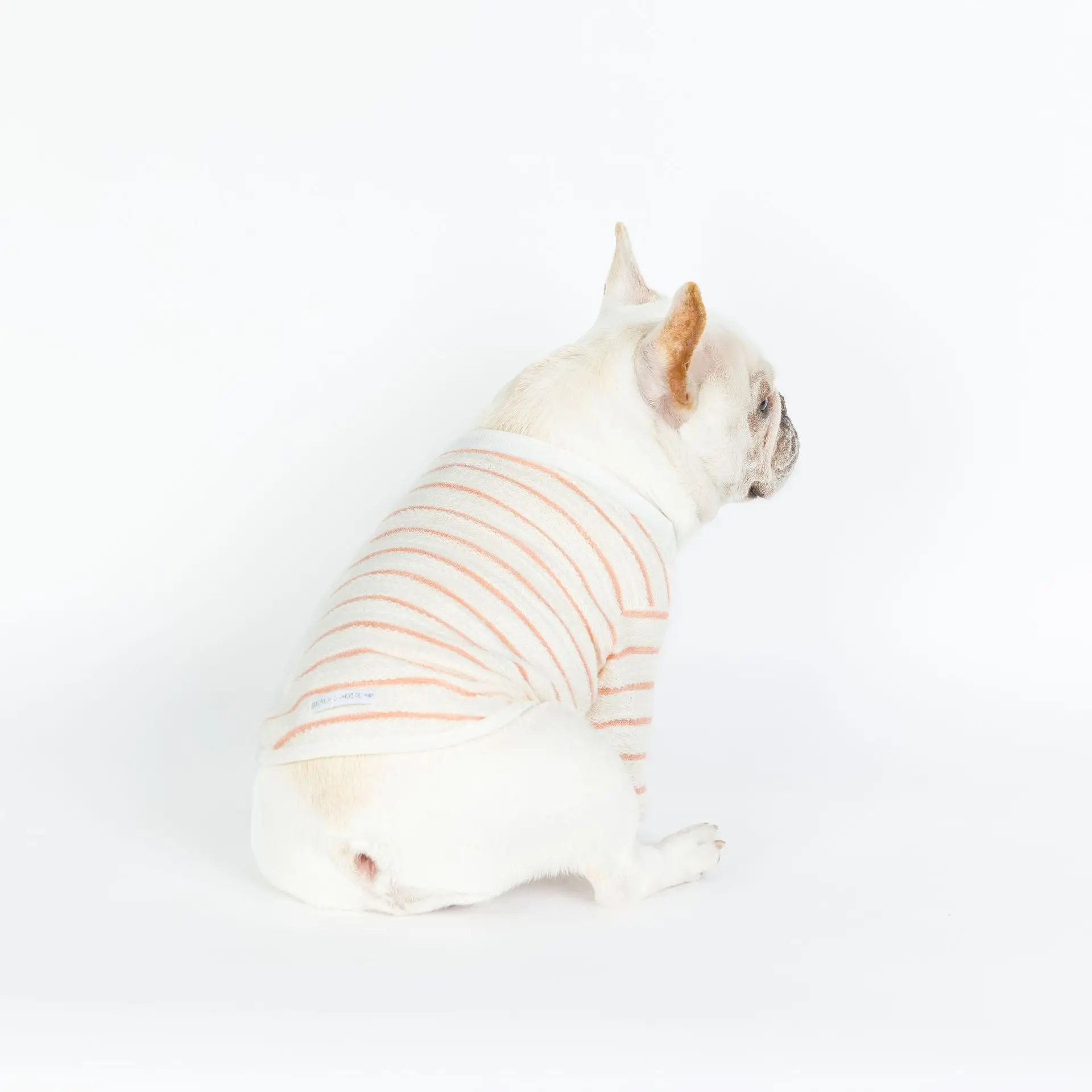 

Cotton Chihuahua Striped Sweater Dog Clothes for Small Dogs Pets Clothing French Bulldog Soft Tshirt Pug Costume Yorkshire
