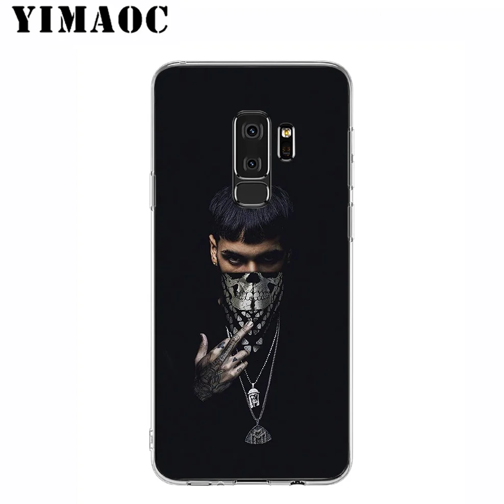 Anuel aa озуна в стиле хип-хоп мягкий силиконовый чехол для samsung Galaxy S10 S10E S9 S8 плюс S7 S6