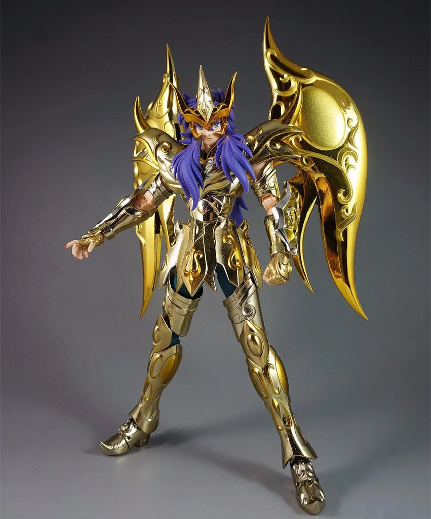 GT GreatToys Saint Seiya Cloth Myth EX Soul of God SOG Gold Scorpio Milo модели из металлической ткани