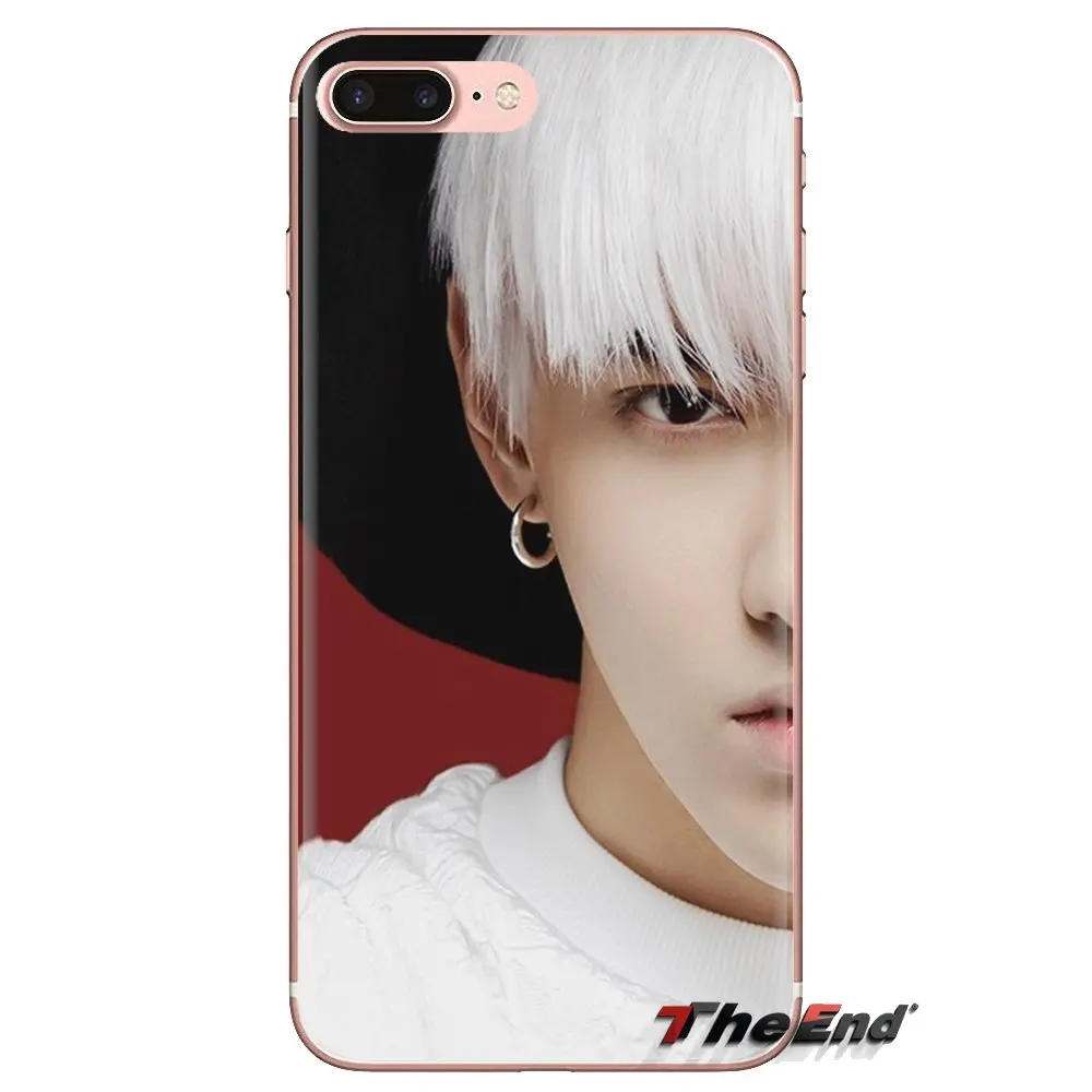For iPod Touch Apple iPhone 4 4S 5 5S SE 5C 6 6S 7 8 X XR XS Plus MAX Kris wu yifan Exo Kpop Soft Transparent Shell Covers |