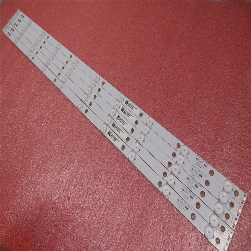 New Kit 25 PCS 10LED(3V) 842.5mm LED Backlight Strip for 43PFT4131 43PFS5301 GJ-2K15-430-D510 GJ-2K16-430-D510-V4 01Q58-A