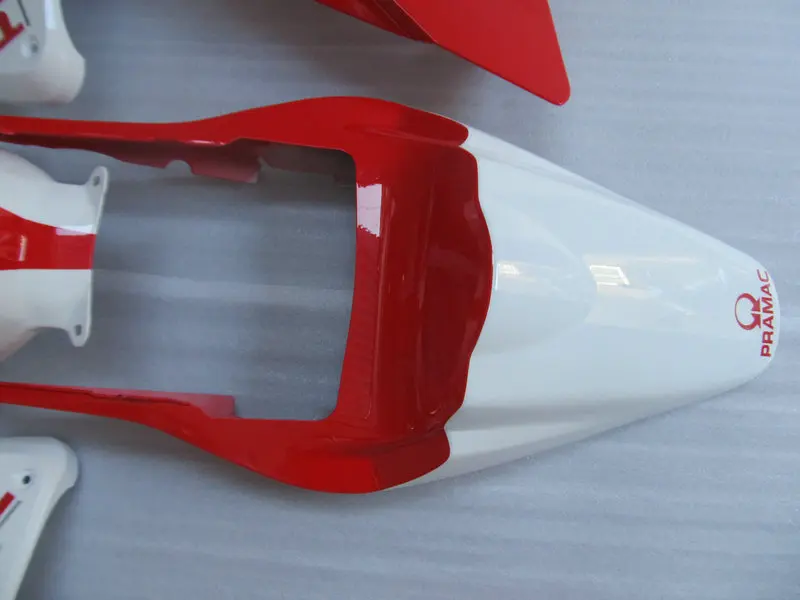 Гоночная версия обтекатель комплект для HONDA CBR600RR F5 03 04 CBR 600RR CBR 600 2003 2004 ABS красные, белые обтекатели комплект+ подарки HG07