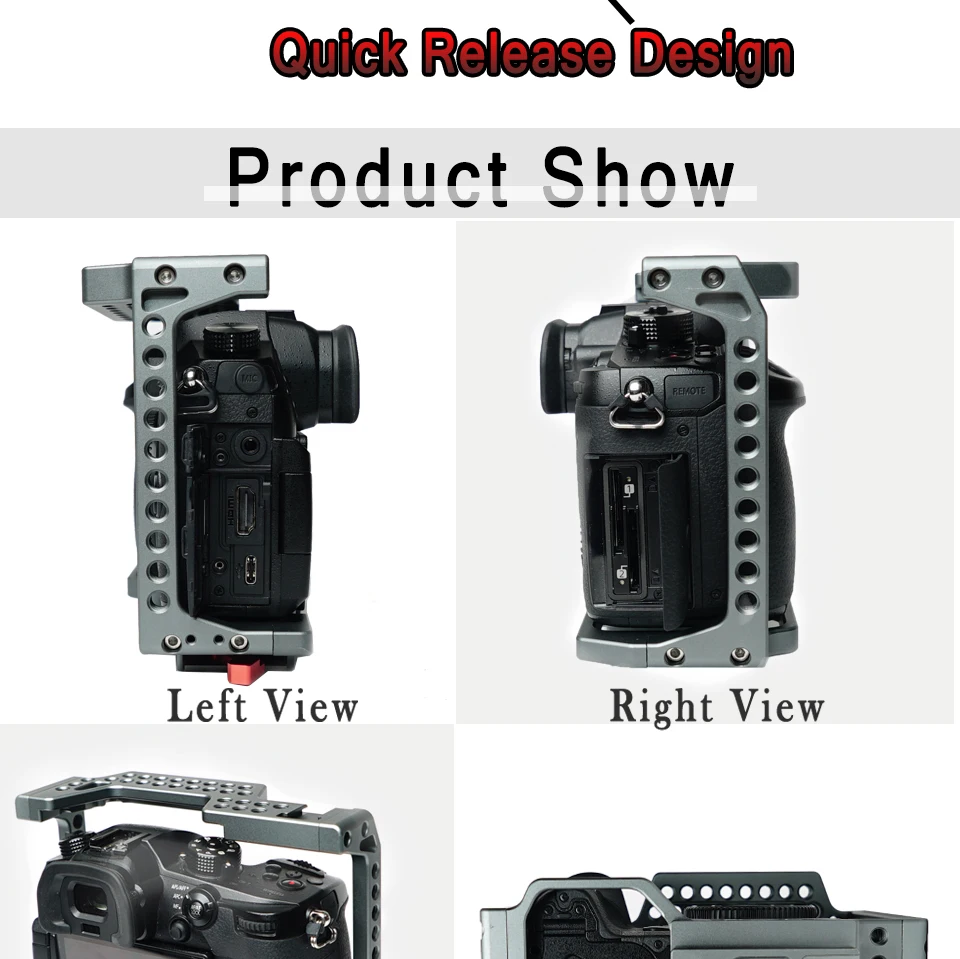 Камера WARAXE Panasonic LUMIX H4/GH5/GH5S, камера без каркаса, легкая каркаса, поддерживает 2820