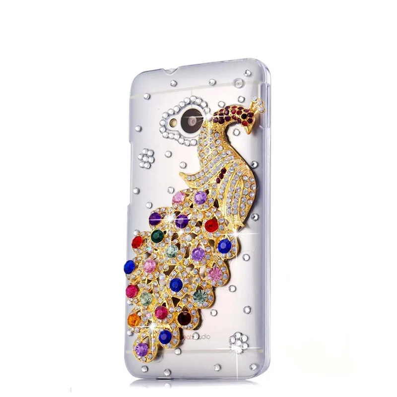 Чехол для телефона с кристаллами чехол HTC Desire 12 10 pro Bolt U Play 816 728 616 X10 U11 Life One M7 M8 M9 E8 E9