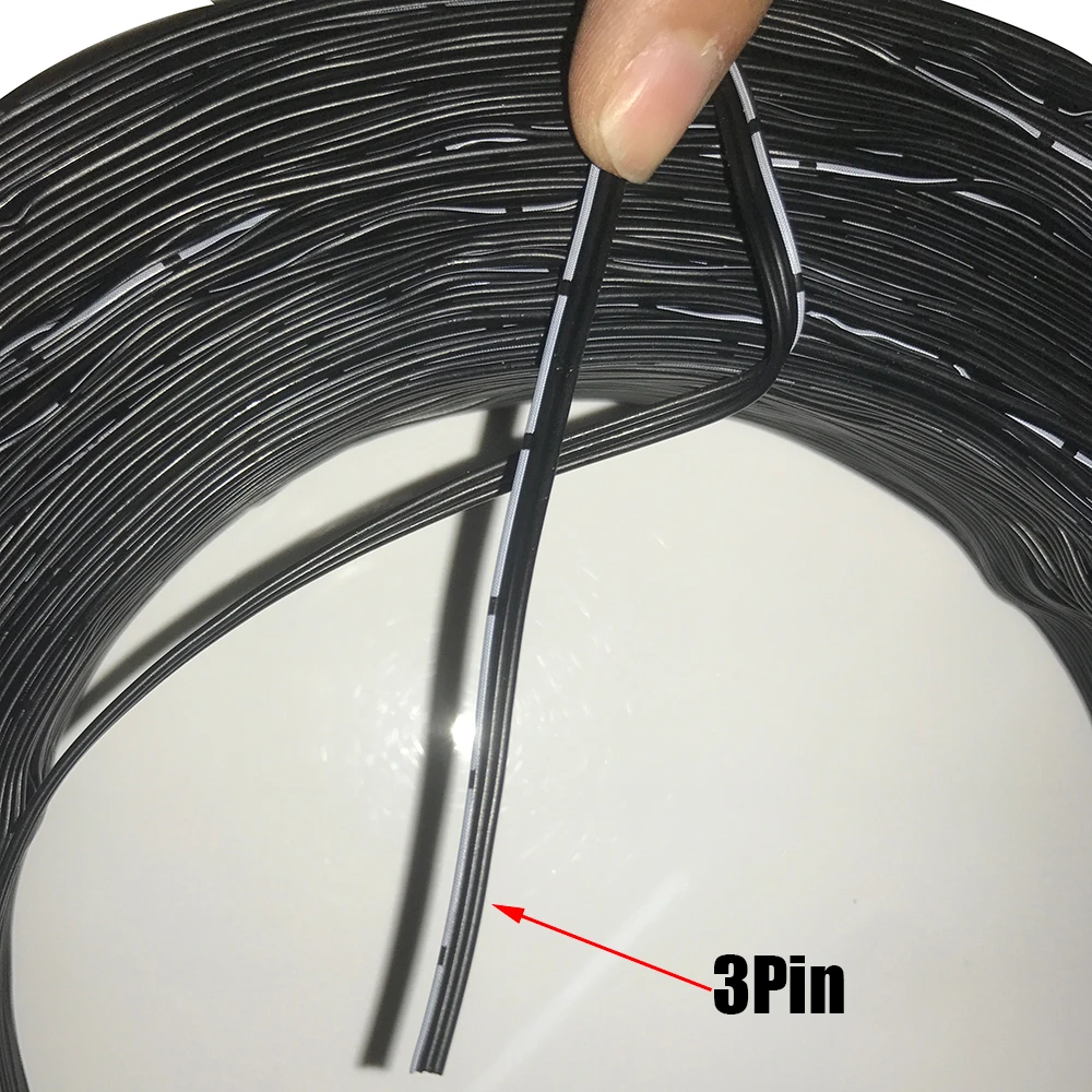 Силиконовый провод 28AWG 2p 3P 4P 5P 6P ультрагибкая испытательная линия 16*0 08 мм 1 м