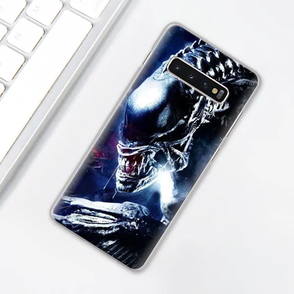 014 Чужой против Хищник чехол для телефона для samsung Galaxy S10e S10 плюс S7 S8 S9 Plus, Note 8, 9, 10, плюс S10 5G M20 M30 жесткий чехол Coque - Цвет: 014