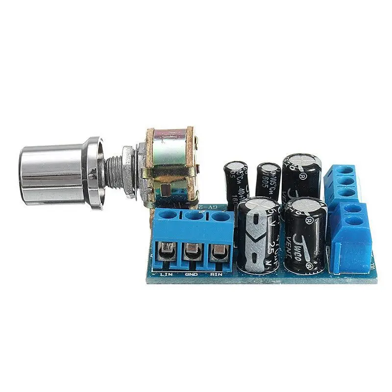 TDA2822 TDA2822M мини 2,0 канал 2x1 Вт стерео аудио усилитель мощности плата DC 5 в 12 В автомобильный регулятор громкости потенциометра модуль