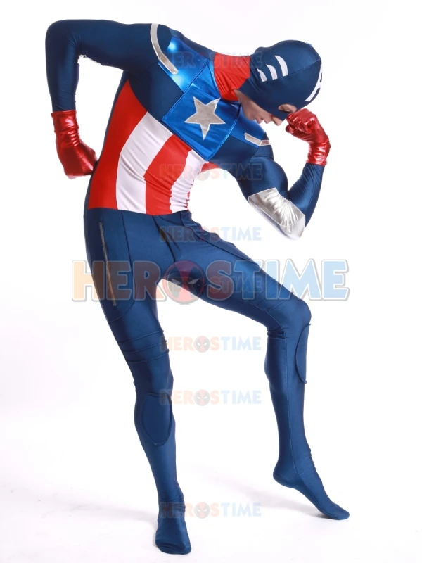 Мужской костюм Капитана Америки Мстители взрослый эра Альтрона Стив Роджерс