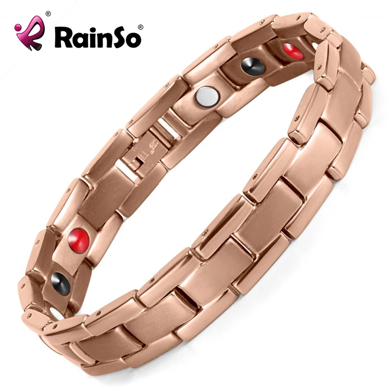 Новинка 2018 года отрицательные ионы здоровья браслет для мужчин Титан Jewelry