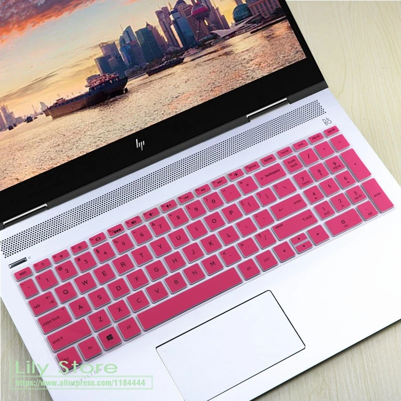 15 15,6 дюймов Клавиатура для ноутбука Защитная крышка для hp Spectre x360 15,6 15-ch011nr 15-ch004na(с номером зоны
