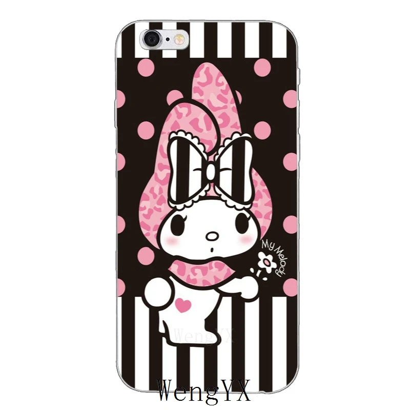 Черный розовый милый мягкий чехол для телефона kuromi hello kitty для huawei P20 mate 20 pro lite Y6 Y7 Y9 prime Honor 7A 8C 8X9 10 - Цвет: kuromiHelloKittyA10