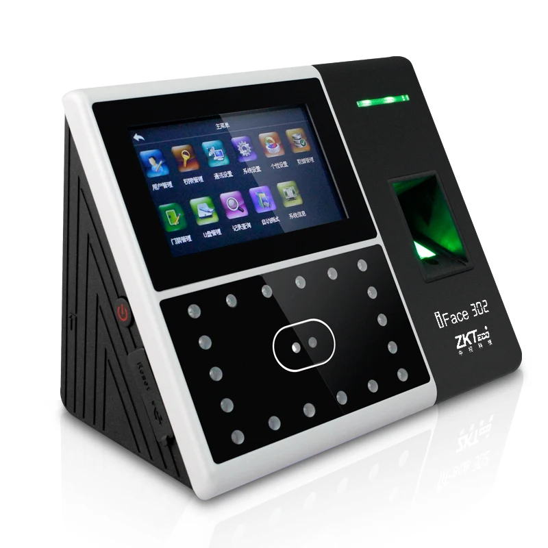 ZK лица + отпечатков пальцев ID Card Бесплатная доставка DHL Биометрические Время