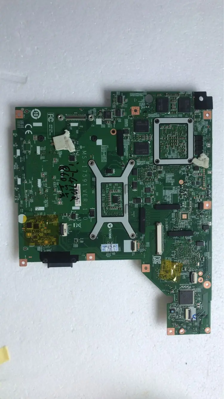 Abdo MSI GE70 MS-17591 Тетрадь материнская плата BGA Процессор i7 4710 GTX860M 2G HM87 DDR3 Тесты работы