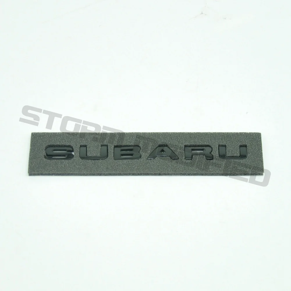 Light Subaru C style SuTong 3D отличный гладкий глянцевый металлический значок STI эмблема наклейка для Subaru STI WRX BRZ аксессуары для стайлинга автомобилей - Цвет: Light Subaru C style