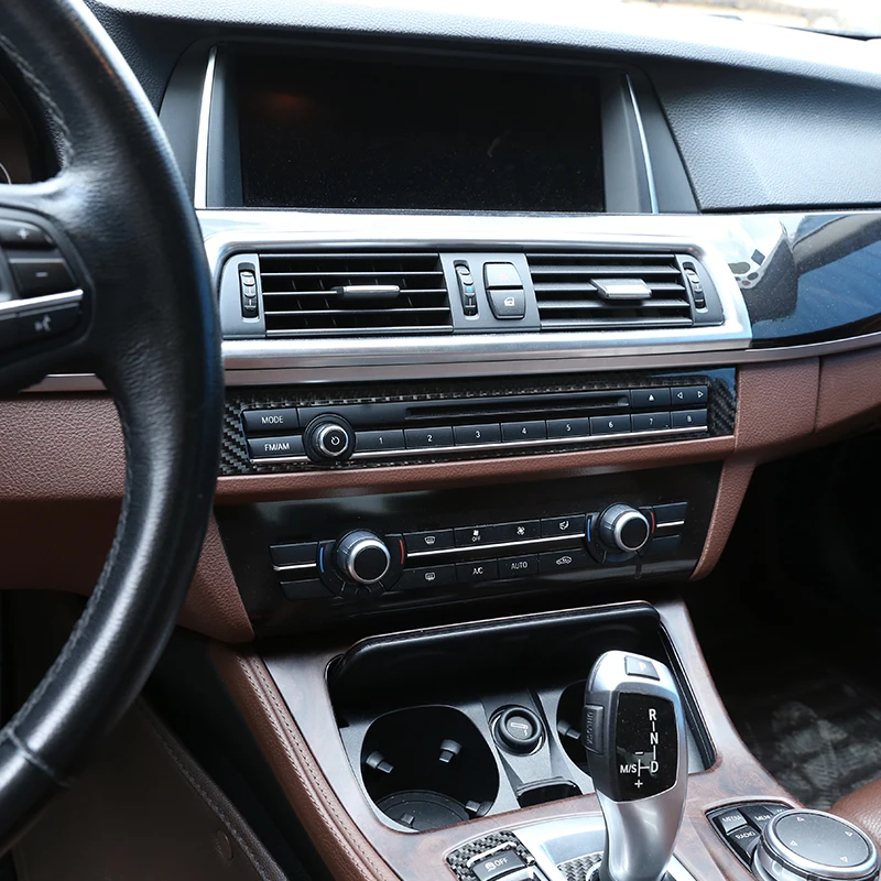 Автомобильные аксессуары для BMW 5 серии F10 F18 520 2011-2017 1 шт. декоративная рамка из