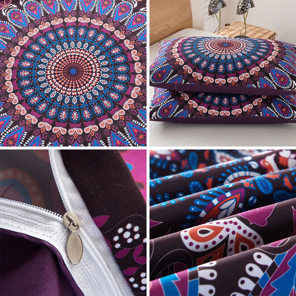 Duvet Cover Sets Bedding Bed Sheet Pillow Chinese Style Polyester Reactive Printing Decoration Bedroom Home 3 PCS | Дом и сад