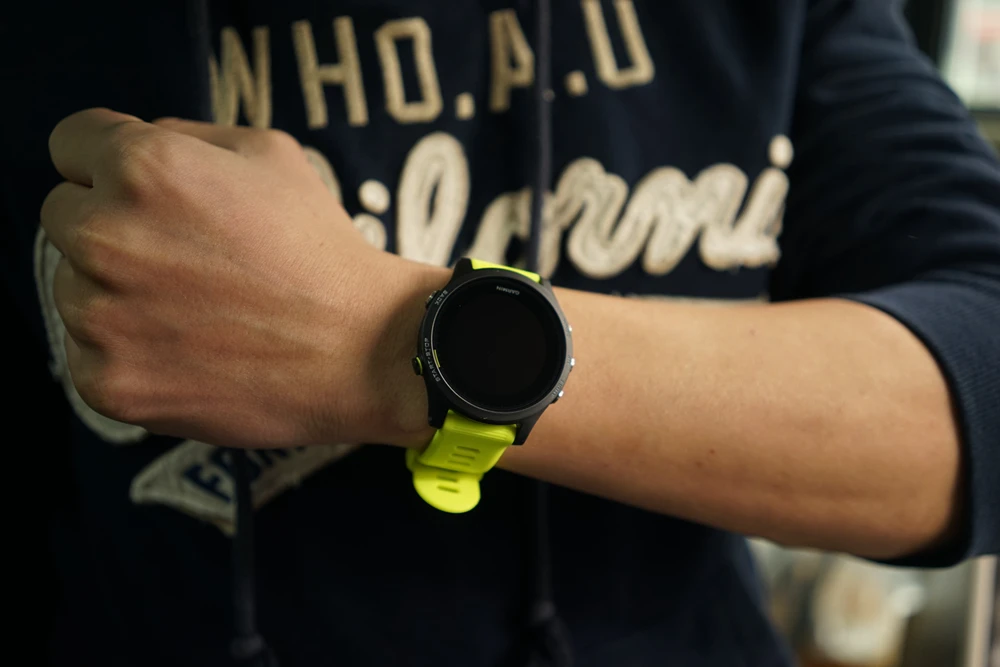 Garmin Forerunner 935 gps Multisport Smartwatch черный желтый Триатлон велосипед бег плавать