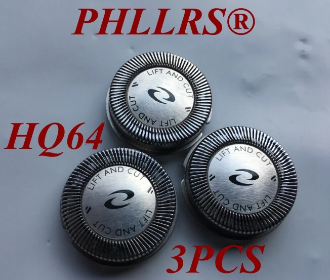 Сменные головки для бритвы PHILIPS HQ64 3 шт. HQ54 HQ5705 HQ5715 HQ5710 HQ6070 HQ6071 HQ6073 HQ7310 HQ7325|razor blade|razor