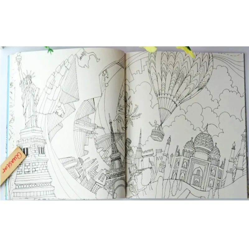 Книга для раскрашивания сказок Королевство взрослых детей книжка раскраска