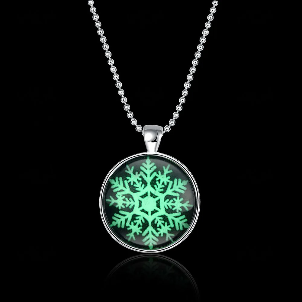 100 шт. оптовая продажа Рождество ювелирные изделия панк Винтаж светящийся камень